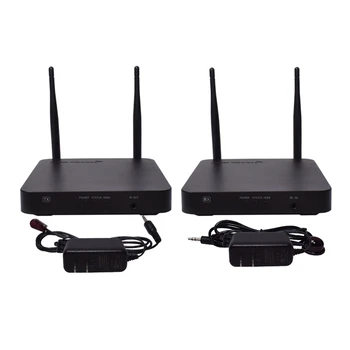 HDMI Wireless Extender 100M Interference-Free Transmission HDMI Wireless Extender Supports Infrared EU Plug
HDMI Wireless Extender 100M Interference-Free Transmission HDMI Wireless Extender Supports Infrared EU Plug