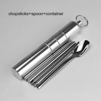 Ouddoor Travel Ultra Light Stainless Steel Cutlery Set with container Case Picnic Tableware Spoon Fork Chopsticks
Ouddoor Travel Ultra Light Stainless Steel Cutlery Set with container Case Picnic Tableware Spoon Fork Chopsticks