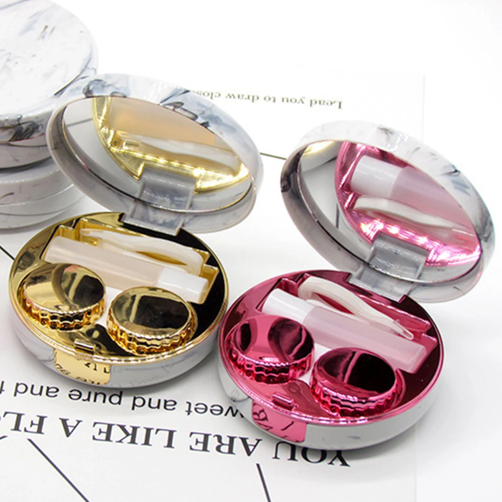 1Pcs Unisex Marble Stripe Lens Container Round Mirror Cover Mini Plastic Colorful Reflective Travel Holder Container Storage
1Pcs Unisex Marble Stripe Lens Container Round Mirror Cover Mini Plastic Colorful Reflective Travel Holder Container Storage
