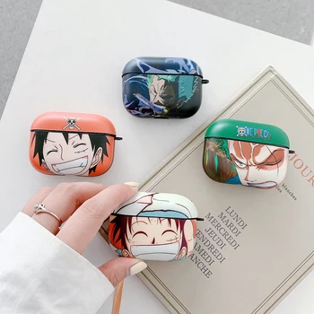 Anime Cartoon One Piece Luffy Zoro case For AirPods 1 2 pro charging box soft IMD Wireless bluetooth earphone protective cover
Anime Cartoon One Piece Luffy Zoro case For AirPods 1 2 pro charging box soft IMD Wireless bluetooth earphone protective cover