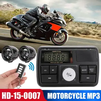 Vehemo Anti-Theft Audio Speaker Motorcycle Sound Waterproof MP3 Player for Remote Control Motorbike Radio for with Display
Vehemo Anti-Theft Audio Speaker Motorcycle Sound Waterproof MP3 Player for Remote Control Motorbike Radio for with Display