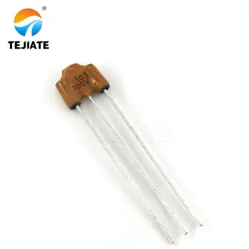 10PCS DSS6NZ82A103Q55B three terminal filter capacitor 103 100V EMI noise three pin filter
10PCS DSS6NZ82A103Q55B three terminal filter capacitor 103 100V EMI noise three pin filter