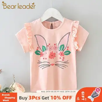Bear Leader Girls T-shirts 2020 New Summer Kids Cartoon Girls Flowers Print Tops Short Sleeve Outfits Children Ruffles Clothing
Bear Leader Girls T-shirts 2020 New Summer Kids Cartoon Girls Flowers Print Tops Short Sleeve Outfits Children Ruffles Clothing