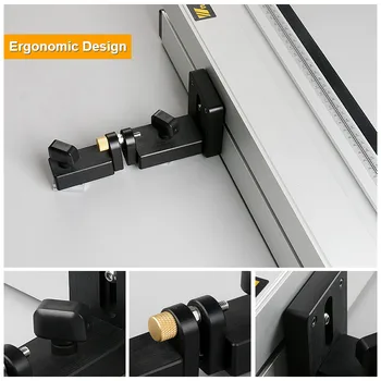 Aluminium Profile Fence with Scale and Sliding Brackets Tools for Woodworking DIY Workbench
Aluminium Profile Fence with Scale and Sliding Brackets Tools for Woodworking DIY Workbench