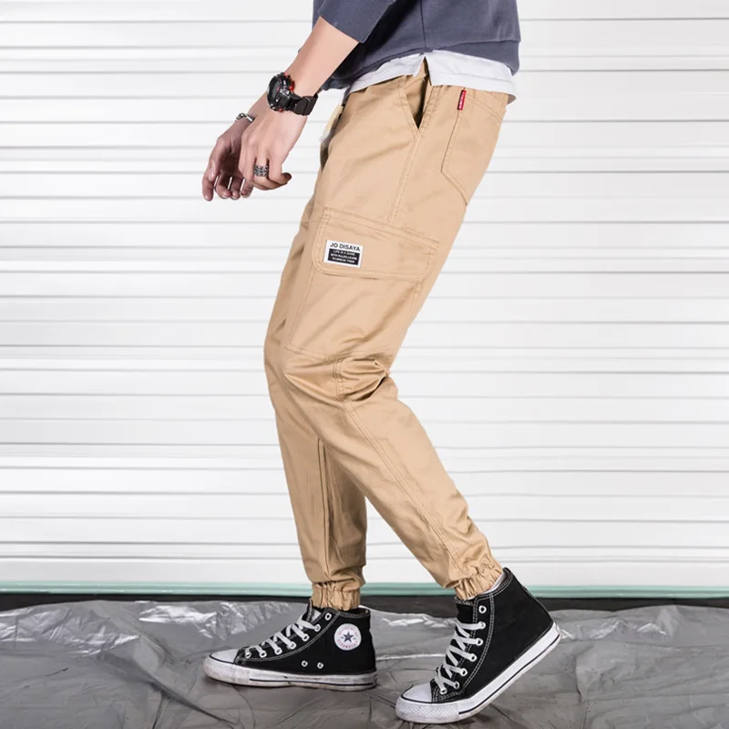 Spring MEN'S Overalls Korean-style Trend Casual Trousers Students Loose-Fit Versatile Popular Brand Men Ankle Banded Pants
Spring MEN'S Overalls Korean-style Trend Casual Trousers Students Loose-Fit Versatile Popular Brand Men Ankle Banded Pants
