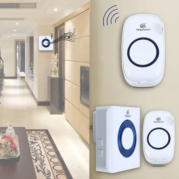 (Ship from USA) 1000FT LED Wireless Doorbell 1 Receiver+2 Transmitter Home Security 
(Ship from USA) 1000FT LED Wireless Doorbell 1 Receiver+2 Transmitter Home Security