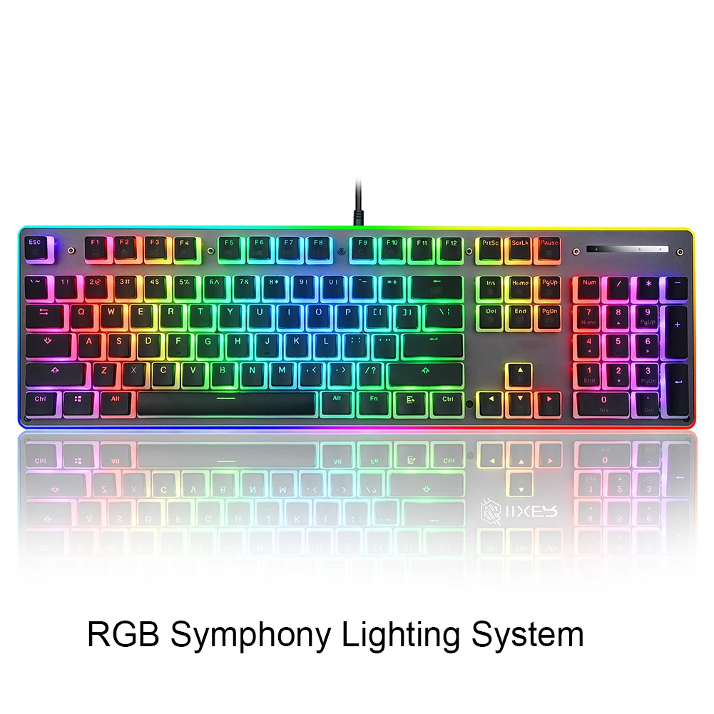 104 Keys PBT Pudding Backlit Key Cap Set Universal for Mechanical Keyboards for Playing Games Computer Accessory
104 Keys PBT Pudding Backlit Key Cap Set Universal for Mechanical Keyboards for Playing Games Computer Accessory
