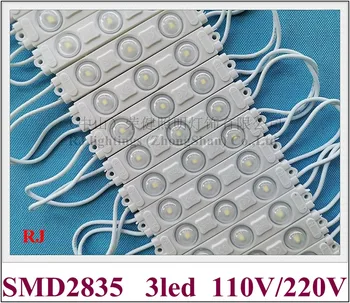 AC 110V / AC 220V input injection LED module light 75mm(L)*14mm(W)*8mm(H) SMD 2835 3 LED 1.8W IP65 waterproof 2020 NEW design
AC 110V / AC 220V input injection LED module light 75mm(L)*14mm(W)*8mm(H) SMD 2835 3 LED 1.8W IP65 waterproof 2020 NEW design