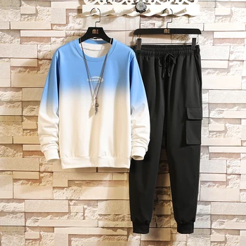 2020 Autumn Spring Tracksuits Men's Sport Set Hoodies + SweatPants Sportswear Brand Sporting Suit Track
2020 Autumn Spring Tracksuits Men's Sport Set Hoodies + SweatPants Sportswear Brand Sporting Suit Track