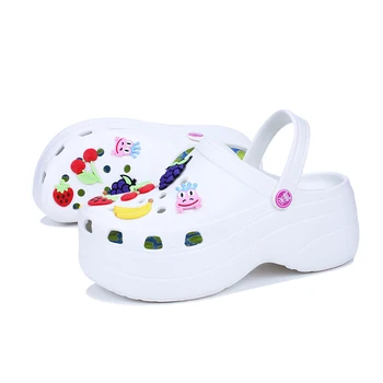 2019 Women Croc Sandals Beach Slip on Garden Clog Chunky Wedges Shoes Zapatos De Mujer Summer Slipper Flip-flops for Women
2019 Women Croc Sandals Beach Slip on Garden Clog Chunky Wedges Shoes Zapatos De Mujer Summer Slipper Flip-flops for Women