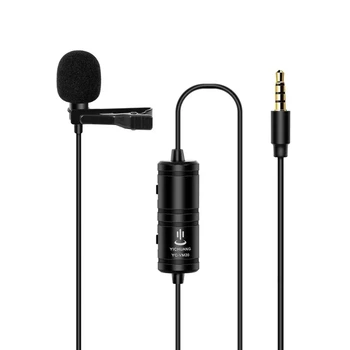 YC-VM20 3.5mm Audio Video Record Lavalier Lapel Clip Microphone for iPhone Android Mac Vlog Mic for DSLR Camcorder Recorder
YC-VM20 3.5mm Audio Video Record Lavalier Lapel Clip Microphone for iPhone Android Mac Vlog Mic for DSLR Camcorder Recorder