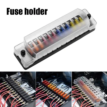 12Way 32V Auto Car Power Distribution Blades Fuse Holder Box Blocks Panel Board NJ88
12Way 32V Auto Car Power Distribution Blades Fuse Holder Box Blocks Panel Board NJ88