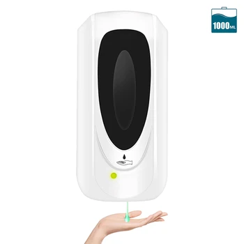 1000ML Touchless Hand Disinfection Machine Automatic Soap Dispenser Wall-mounted Sanitizer Disinfection Liquid Soap Dispenser
1000ML Touchless Hand Disinfection Machine Automatic Soap Dispenser Wall-mounted Sanitizer Disinfection Liquid Soap Dispenser