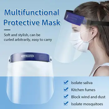20PCS Transparent Anti Droplet Dust-proof Protect Full Face Cover Mask Stop The Flying Spit Safety Protection Visor Shield Mask
20PCS Transparent Anti Droplet Dust-proof Protect Full Face Cover Mask Stop The Flying Spit Safety Protection Visor Shield Mask