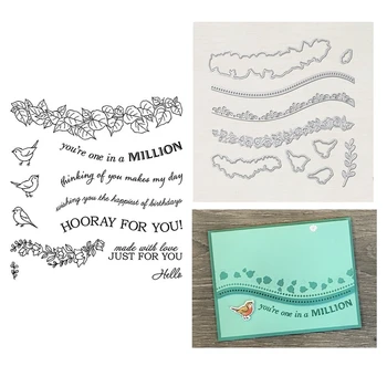 Stampin Up Stamps and Dies 2021 New Arrivals and Scrapbooking For Paper Making Leaves and Birds Embossing Frame Decoration Card
Stampin Up Stamps and Dies 2021 New Arrivals and Scrapbooking For Paper Making Leaves and Birds Embossing Frame Decoration Card