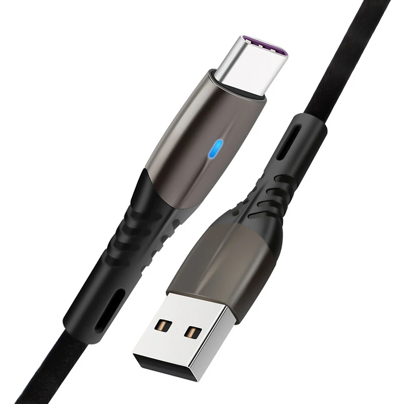 Zinc Alloy Type C Cable Fast Charge For Huawei P30 Samsung Xiaomi MI9 Redmi Android Device Mobile Phone USB C Type-c Cable Wire
Zinc Alloy Type C Cable Fast Charge For Huawei P30 Samsung Xiaomi MI9 Redmi Android Device Mobile Phone USB C Type-c Cable Wire