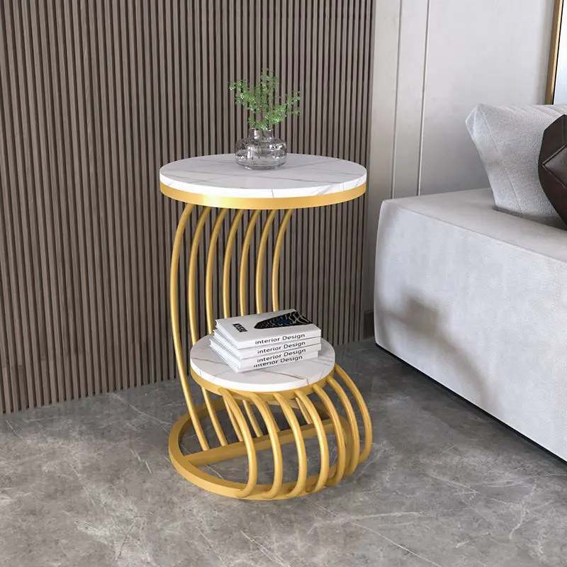 Nordic Luxury Side Table Living Room Sofa Coffee Table Balcony Small Round Table Wrought Iron Slab Creativity Modern Side Table
Nordic Luxury Side Table Living Room Sofa Coffee Table Balcony Small Round Table Wrought Iron Slab Creativity Modern Side Table