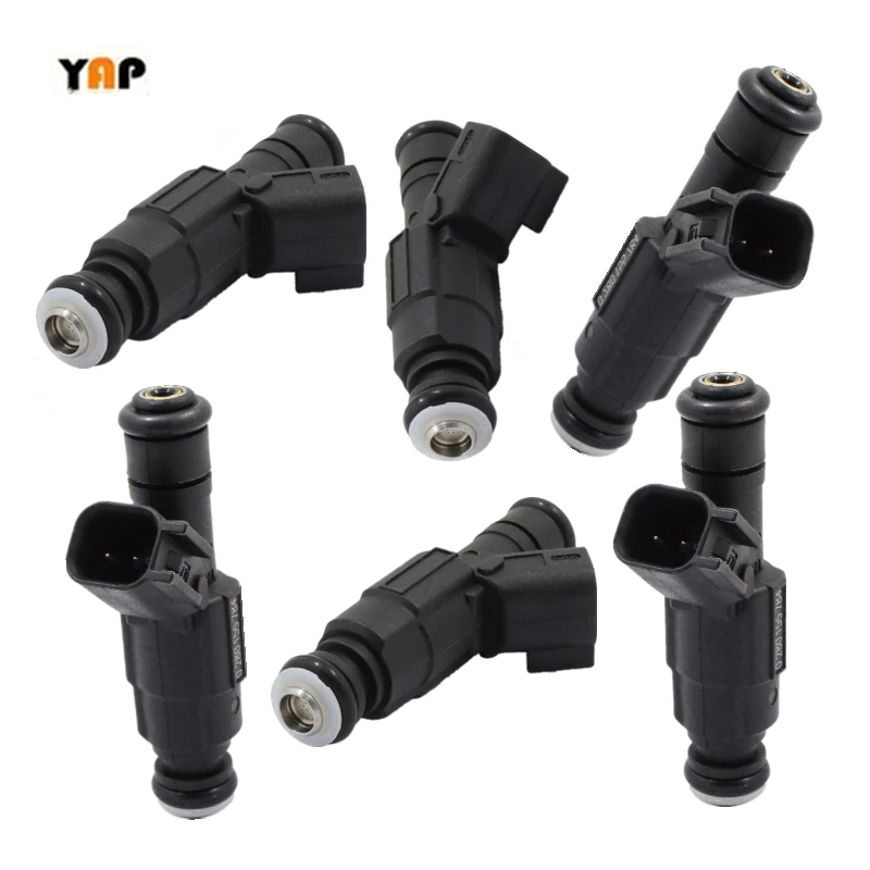 

NEW FUEL INJECTOR (6) FOR Jeep Grand Cherokee Wrangler 4.0L L6 0280155784 1999-2004
