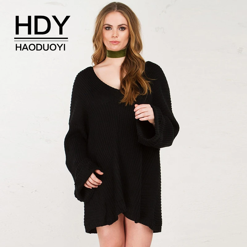 HDY Haoduoyi Plus Size New Fashion Women Clothing Sexy Solid V-Neck Loose Knitted Sweater Plus Size Long Sweater 4XL 5XL 6XL
HDY Haoduoyi Plus Size New Fashion Women Clothing Sexy Solid V-Neck Loose Knitted Sweater Plus Size Long Sweater 4XL 5XL 6XL
