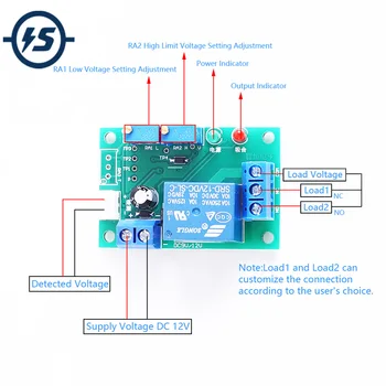 DC 12V Under-Voltage Protection Module Voltage Comparator for Battery Charge/Discharge Controller for 1pcs 0V-15V Battery Adjust
DC 12V Under-Voltage Protection Module Voltage Comparator for Battery Charge/Discharge Controller for 1pcs 0V-15V Battery Adjust