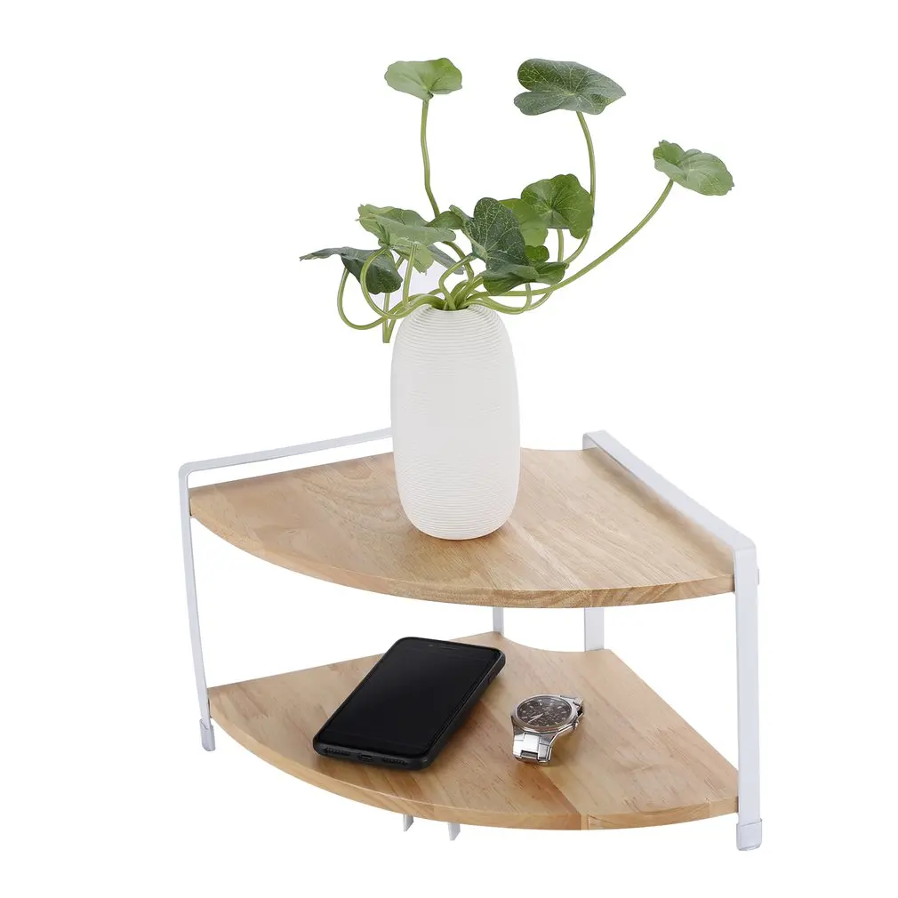 2 Layer Kitchen Solid Wood Stand Fan Shaped Corner Shelf Spice Racks Storage Glass Jar Seasoning Bottles Flavoring Organizer
2 Layer Kitchen Solid Wood Stand Fan Shaped Corner Shelf Spice Racks Storage Glass Jar Seasoning Bottles Flavoring Organizer
