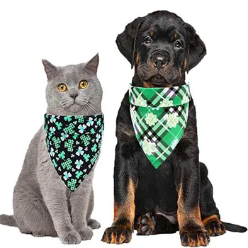 Dog Clover Bandana Pet Scarf Striped Cat Bandanas Pet Printing Bibs Puppy Saliva Towel Kerchief Dog Green Scarf Pet Supply
Dog Clover Bandana Pet Scarf Striped Cat Bandanas Pet Printing Bibs Puppy Saliva Towel Kerchief Dog Green Scarf Pet Supply
