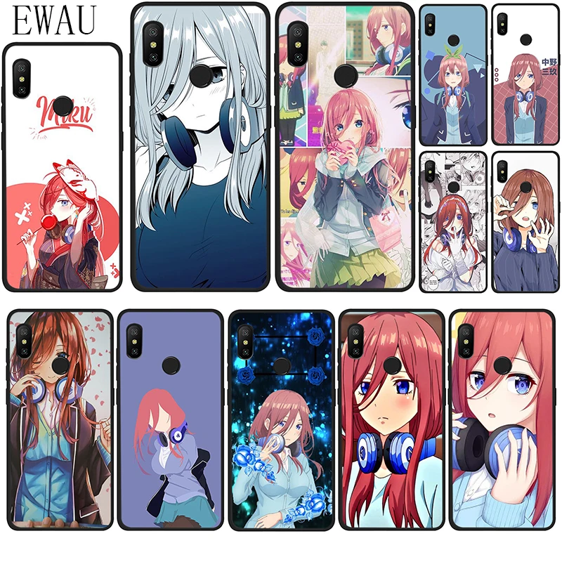 EWAU Nakano miku Gotoubun no Hanayome Silicone phone case for Xiaomi Redmi Note 4 4X 5 6 7 8 Pro 5A prime
EWAU Nakano miku Gotoubun no Hanayome Silicone phone case for Xiaomi Redmi Note 4 4X 5 6 7 8 Pro 5A prime