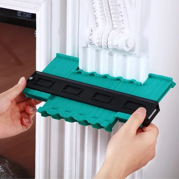 Plastic Contour Gauge Duplicator Corner Irregular Shape Copy Ruler Profile Gauge Wood Measure Ruler Profile Wood Marking Tool
Plastic Contour Gauge Duplicator Corner Irregular Shape Copy Ruler Profile Gauge Wood Measure Ruler Profile Wood Marking Tool
