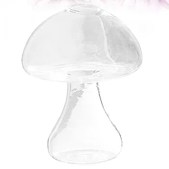 1PC Mushroom Shaped Glass Vase Lovely Hydroponics Plant Vase Creative Glass Crafts Decor for Home Office Living Room (Transparen
1PC Mushroom Shaped Glass Vase Lovely Hydroponics Plant Vase Creative Glass Crafts Decor for Home Office Living Room (Transparen