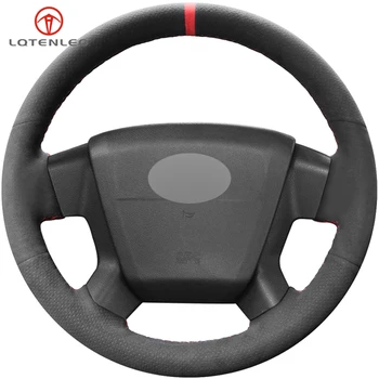 LQTENLEO Black Suede DIY Hand-stitched Car Steering Wheel Cover For Jeep Compass 2006-2010 Old Patriot 2007-2010 
LQTENLEO Black Suede DIY Hand-stitched Car Steering Wheel Cover For Jeep Compass 2006-2010 Old Patriot 2007-2010