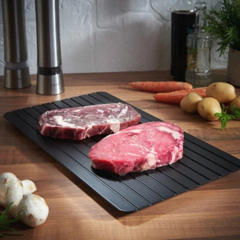 Fast Defrosting Tray Thaw Frozen Food Meat Fruit Quick Thawing Plate Kitchen Gadget Tool
Fast Defrosting Tray Thaw Frozen Food Meat Fruit Quick Thawing Plate Kitchen Gadget Tool