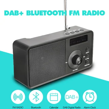 Portable Bluetooth DAB+FM Digital Radio Player Receiver Handheld Mini Music Stereo Radio Speaker Support AUX LCD Alarm Clock
Portable Bluetooth DAB+FM Digital Radio Player Receiver Handheld Mini Music Stereo Radio Speaker Support AUX LCD Alarm Clock