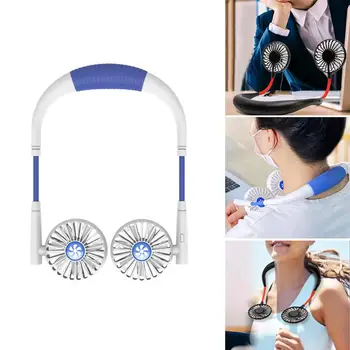 Hands-free Neck Band Hands-Free Hanging USB Rechargeable Dual Fan Mini Air Cooler Summer Portable 2000mA DC Air Conditioner
Hands-free Neck Band Hands-Free Hanging USB Rechargeable Dual Fan Mini Air Cooler Summer Portable 2000mA DC Air Conditioner