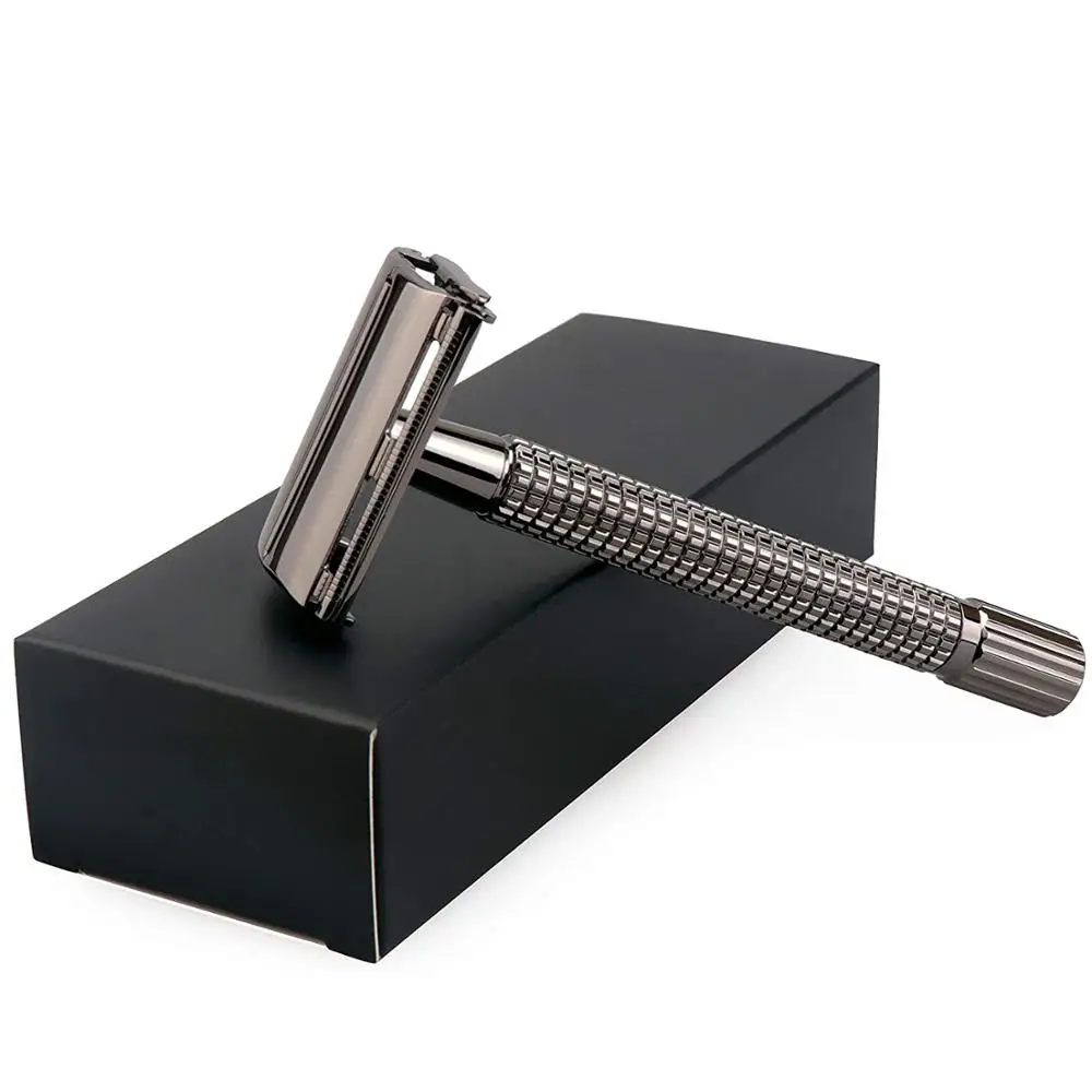 Classic Manual Shaving Razor For Mens Wet Shaving Nostalgic Long Handle Butterfly Open Double Edge Safety Razor 10 Blade
Classic Manual Shaving Razor For Mens Wet Shaving Nostalgic Long Handle Butterfly Open Double Edge Safety Razor 10 Blade