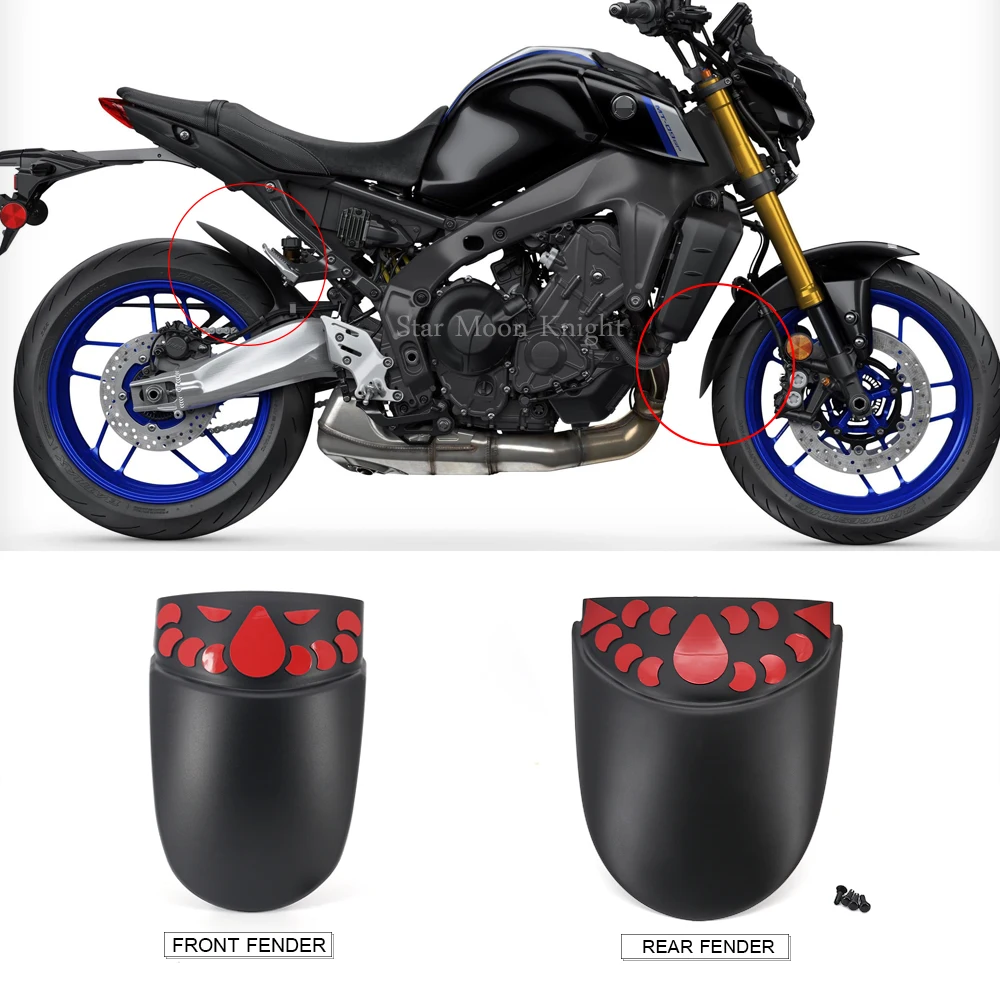 For Yamaha MT-09 MT09 SP MT 09 2021 - Motorcycle Front / Rear Fender Hugger Mudguard Mud Splash Guard Protection Protector Cover
For Yamaha MT-09 MT09 SP MT 09 2021 - Motorcycle Front / Rear Fender Hugger Mudguard Mud Splash Guard Protection Protector Cover