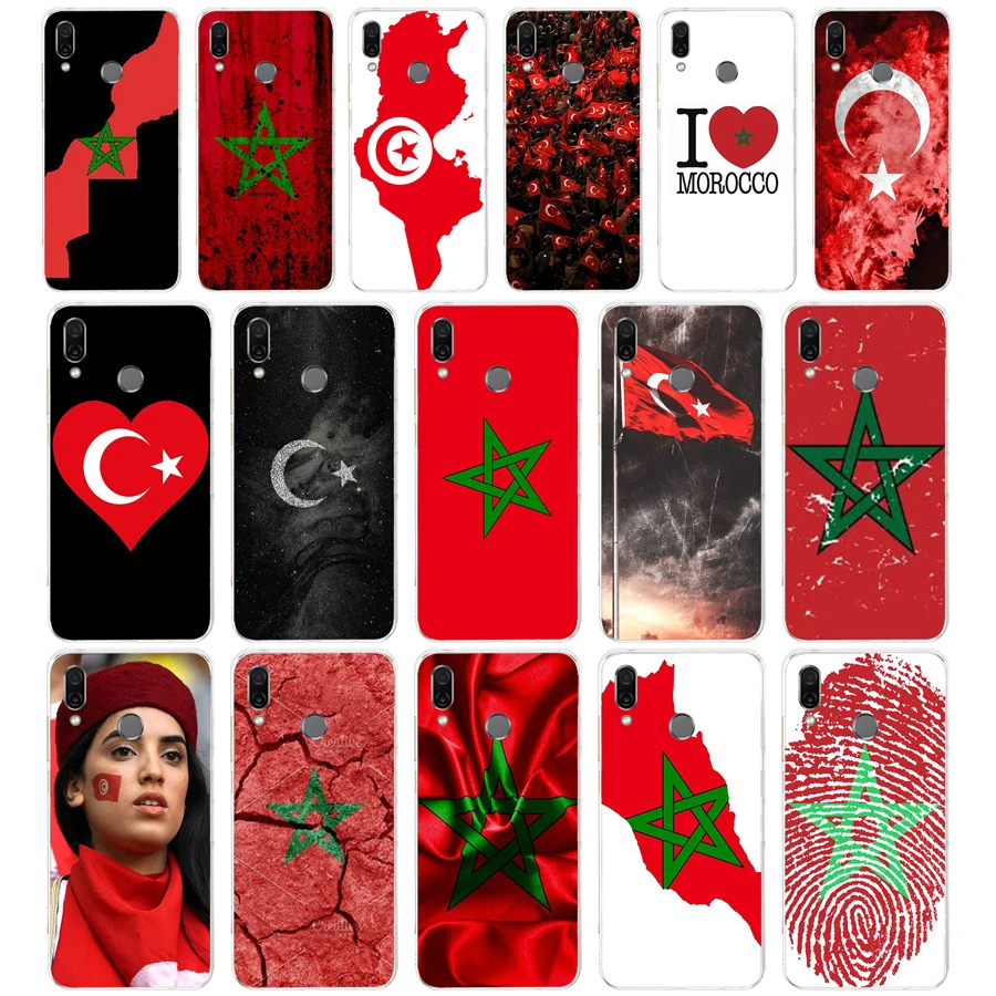 Фото 225FG Марокко флаг подарок Мягкий Силиконовый ТПУ чехол для телефона huawei Honor 8 Lite 8X 8s