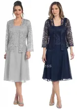 Plus Size blue 2018 Mother Of The Bride Dresses Sheath With Jacket Lace Applique Wedding Party Dress Mother Dresses For Wedding
Plus Size blue 2018 Mother Of The Bride Dresses Sheath With Jacket Lace Applique Wedding Party Dress Mother Dresses For Wedding