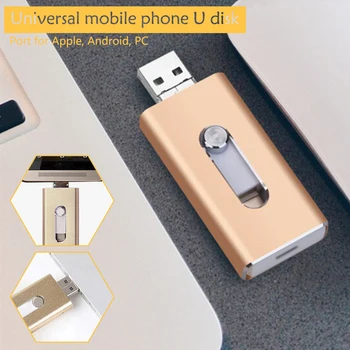 Memory Storage Pen Drive For Iphone Ios External Storage Triple Flash OTG Usb Flash Drive 8/16/32/64GB
Memory Storage Pen Drive For Iphone Ios External Storage Triple Flash OTG Usb Flash Drive 8/16/32/64GB