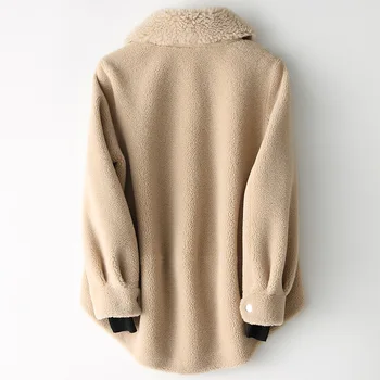 Korean Real Fur Coat Women Sheep Shearing 100% Wool Jacket Autumn Winter Fur Coats Manteau Femme HQ19-BLQ023C KJ2513
Korean Real Fur Coat Women Sheep Shearing 100% Wool Jacket Autumn Winter Fur Coats Manteau Femme HQ19-BLQ023C KJ2513