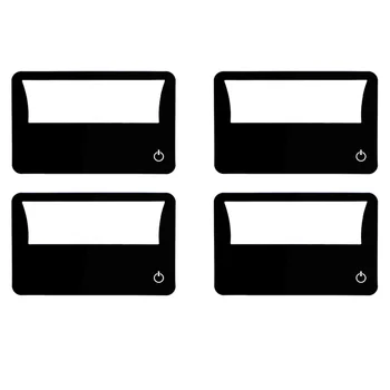 4 Pieces Credit Card Magnifier with LED Light Reading Credit Card Size Magnifiers Magnifying Glass with 3X Lens
4 Pieces Credit Card Magnifier with LED Light Reading Credit Card Size Magnifiers Magnifying Glass with 3X Lens