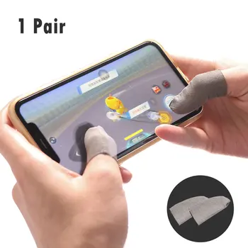 1 Pair Phone Game Anti-slip Thumb Gloves Breathable Conductive Joystick Controller Sweatproof Touch Screen Finger Sleeve
1 Pair Phone Game Anti-slip Thumb Gloves Breathable Conductive Joystick Controller Sweatproof Touch Screen Finger Sleeve