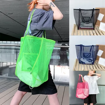 Mesh Net String Shopping Bag Reusable Foldable Fruit Storage Handbag Totes Women Shopping Mesh Net Grocery Tote Bag 2020
Mesh Net String Shopping Bag Reusable Foldable Fruit Storage Handbag Totes Women Shopping Mesh Net Grocery Tote Bag 2020