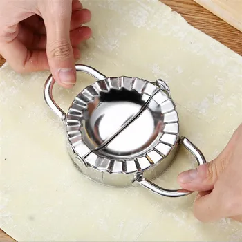 Easy DIY Dumpling Mold Dumpling Wrapper Cutter Making Machine Cooking Pastry Tool Kitchen Tools Dumpling Jiaozi Maker Device 
Easy DIY Dumpling Mold Dumpling Wrapper Cutter Making Machine Cooking Pastry Tool Kitchen Tools Dumpling Jiaozi Maker Device