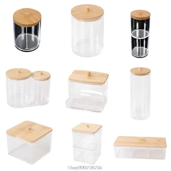 Makeup Cotton Pads Swab Storage Bin Case Cosmetics Organizer Box with Bamboo Cover for Women Makeup Holder O28 20 Dropship 
Makeup Cotton Pads Swab Storage Bin Case Cosmetics Organizer Box with Bamboo Cover for Women Makeup Holder O28 20 Dropship