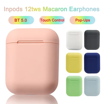 Macaron Inpods 12 TWS Wireless Earphone Bluetooth 5.0 Headphones Touch Pop-up True Stereo headset i12 Sport Earbud for phone
Macaron Inpods 12 TWS Wireless Earphone Bluetooth 5.0 Headphones Touch Pop-up True Stereo headset i12 Sport Earbud for phone