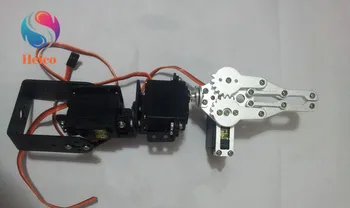 4DOF Robot Arm Mechanical Grab Robotic Claw Kit Model Toys Rotating Manipulator With 3PCS MG996R Servo For DIY Intelligent Car
4DOF Robot Arm Mechanical Grab Robotic Claw Kit Model Toys Rotating Manipulator With 3PCS MG996R Servo For DIY Intelligent Car