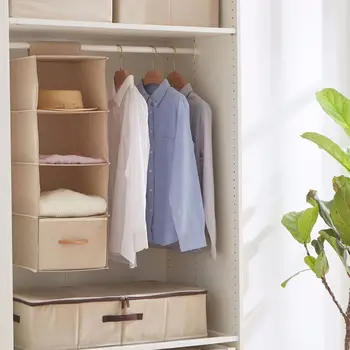 Meidang family Japan four layer storage hanging bag folding hanging clothes sundry storage bag drawer type storage box
Meidang family Japan four layer storage hanging bag folding hanging clothes sundry storage bag drawer type storage box