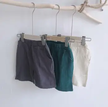 2020 New Arrival Girls Boys Shorts Cotton Linen Summer Kids Shorts 2-7 years QA817 
2020 New Arrival Girls Boys Shorts Cotton Linen Summer Kids Shorts 2-7 years QA817