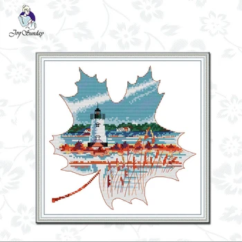 Joy Sunday,leaves,cross stitch embroidery kit,11CTPrinted Fabric,14CT Counted Canvas Embroidery,Landscape pattern cross stitch
Joy Sunday,leaves,cross stitch embroidery kit,11CTPrinted Fabric,14CT Counted Canvas Embroidery,Landscape pattern cross stitch