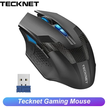TeckNet 2.4GHz Wireless Mouse Optical Gaming Mouse Programmable Macro 4800DPI 8 Buttons Mouse Gamer Wireless Mice For PC Laptop
TeckNet 2.4GHz Wireless Mouse Optical Gaming Mouse Programmable Macro 4800DPI 8 Buttons Mouse Gamer Wireless Mice For PC Laptop